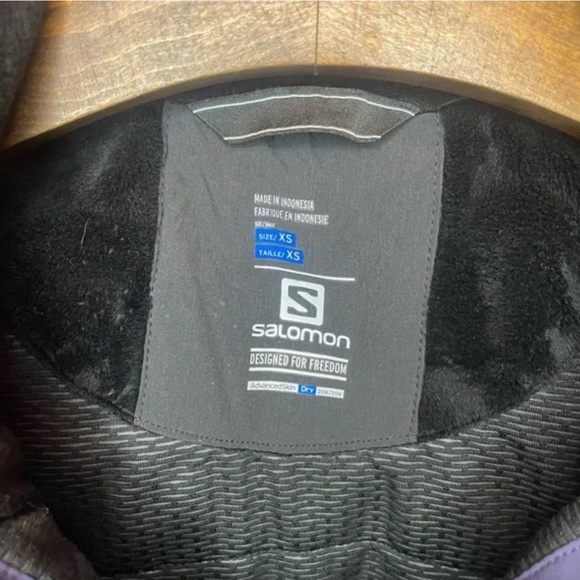 Salomon size xs ski/board jacket - Picture 2 of 7